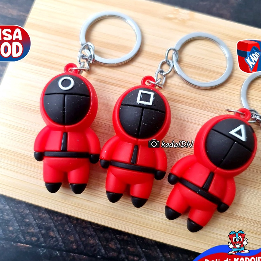

Penjualan TerbaikCOD Keyring Squid Game