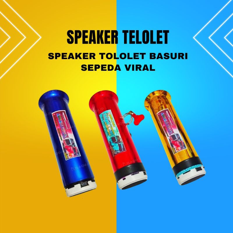 Trompet Klakson Bel Terompet Speaker Telolet Basuri Untuk Sepeda Anak Sepedah Motor Listrik Elektrik