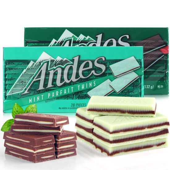 

Termurah dan terbaik ANDES Cokelat Creme De Menthe Thins 28 pcs Andes Coklat Mint Original buruan