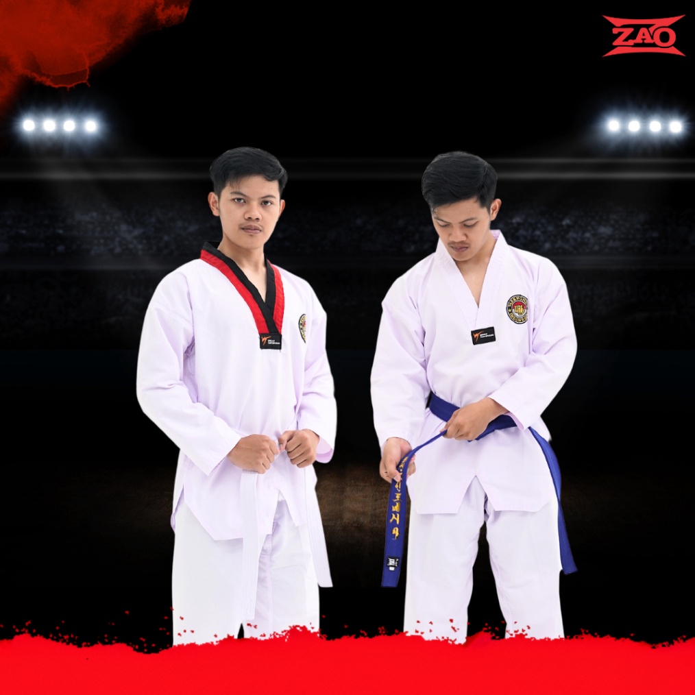 Terlaris READY Dobok Pemula ZAO Taekwondo