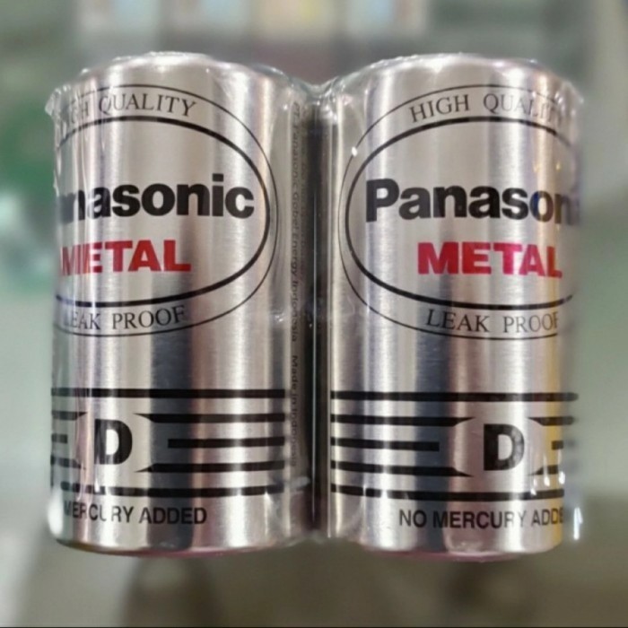 Baterai Batre Panasonic Metal Size D Besar