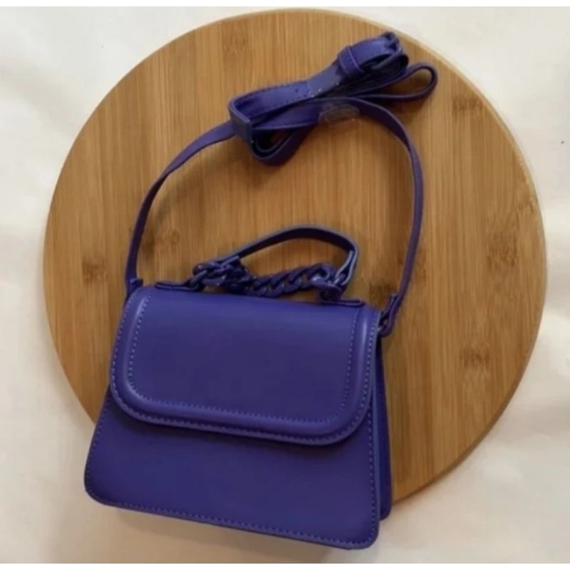 Primark Purple Sling Bag Small Size