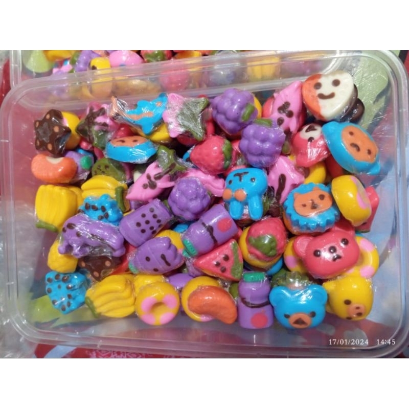 

cakelat karakter mini premium 100 pcs