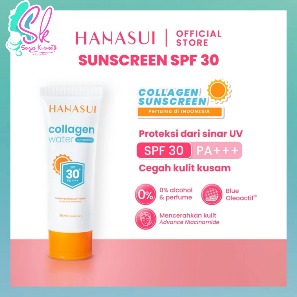 HANASUI sunscreen spf 30+++