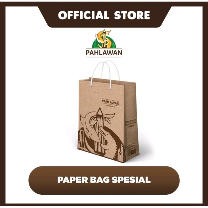 

kardus dan paper Bag lapis kukus pahlawan