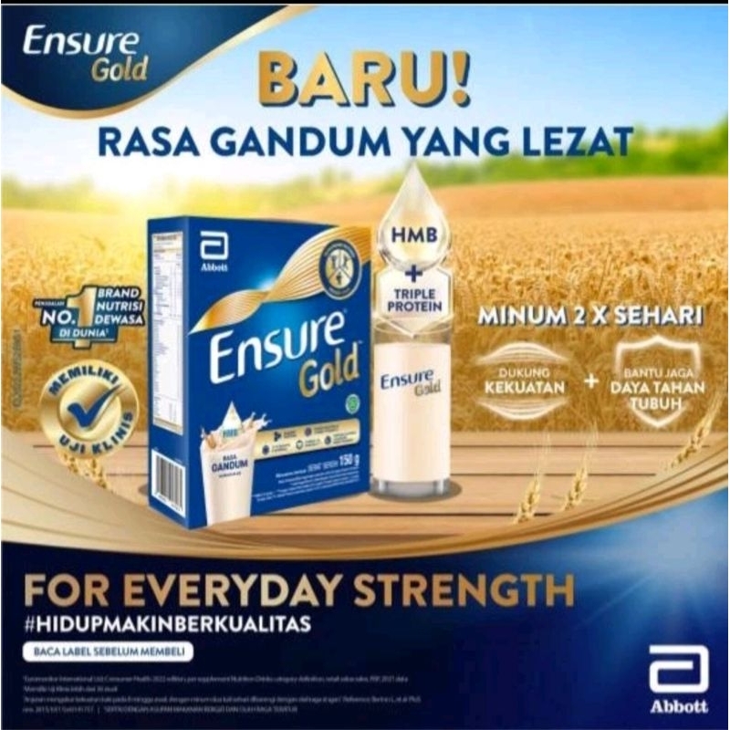 

Ensure gold vanila 150gr