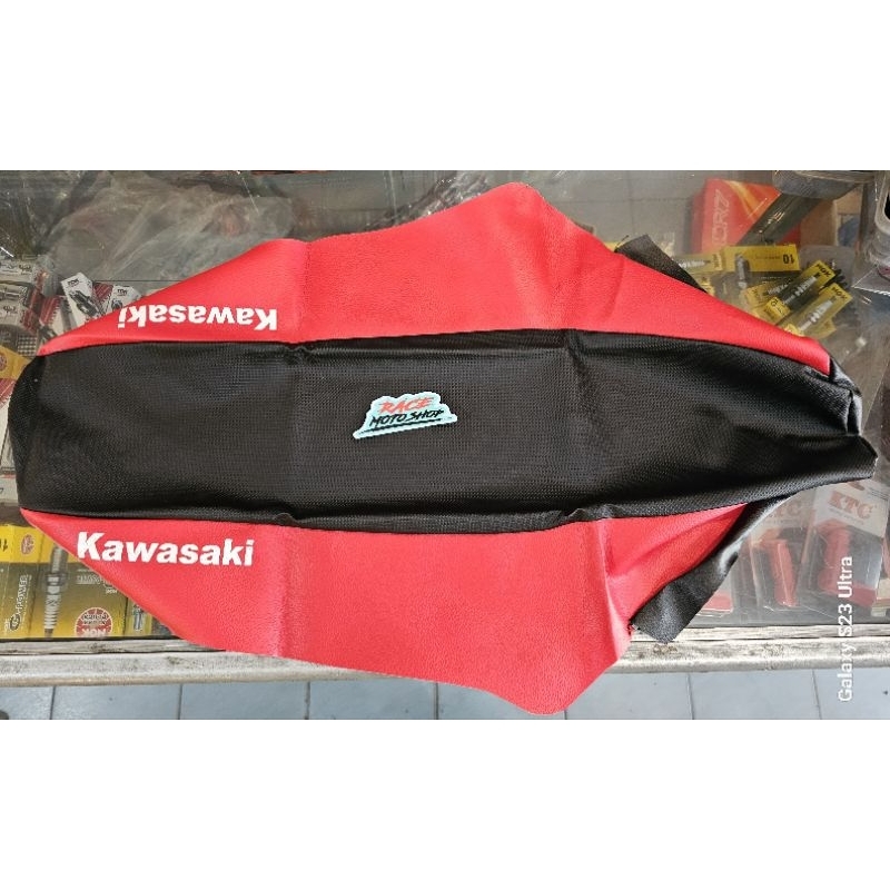 (KAWASAKI)- LAPIS JOK ORI KLX KLX BF D'TRACKER NEW HITAM MERAH
