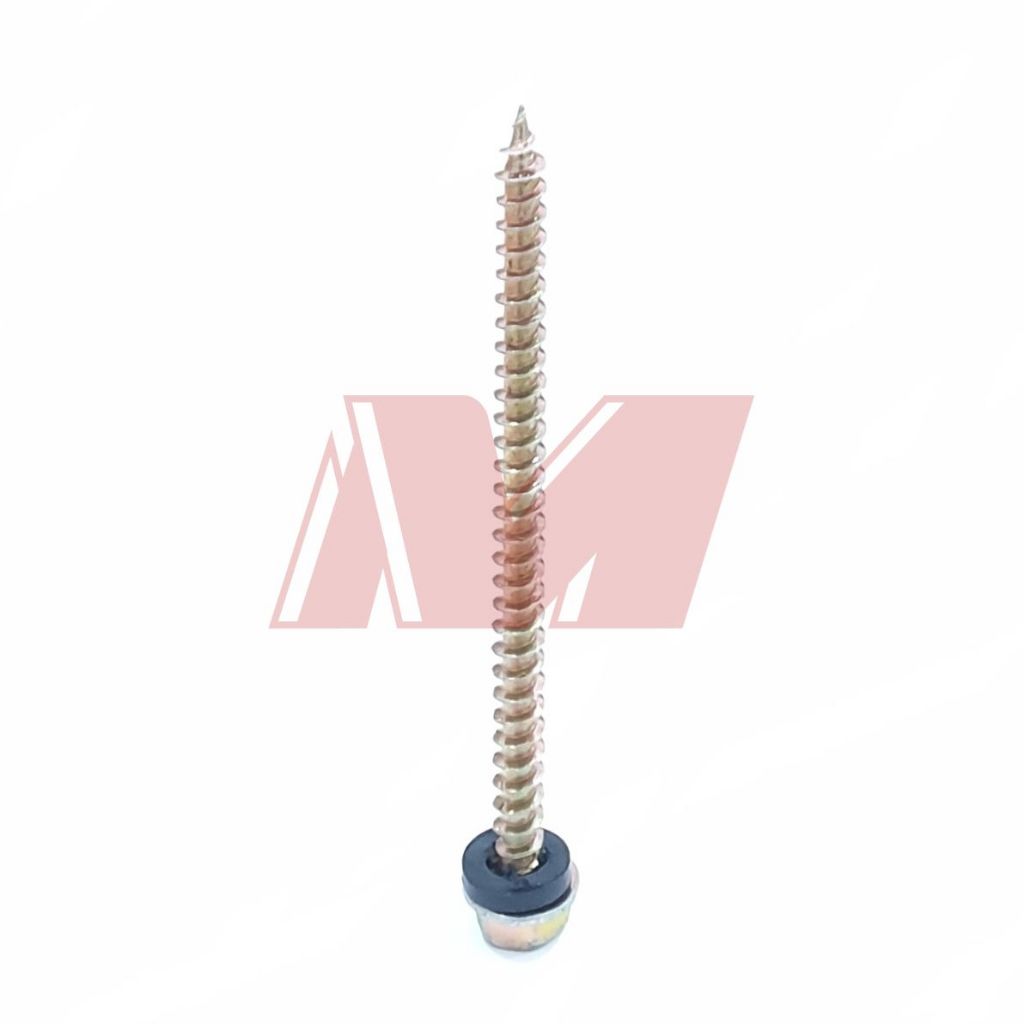 HL 1 Plastik @100 Pcs Baut Drilling KAYU 12x75