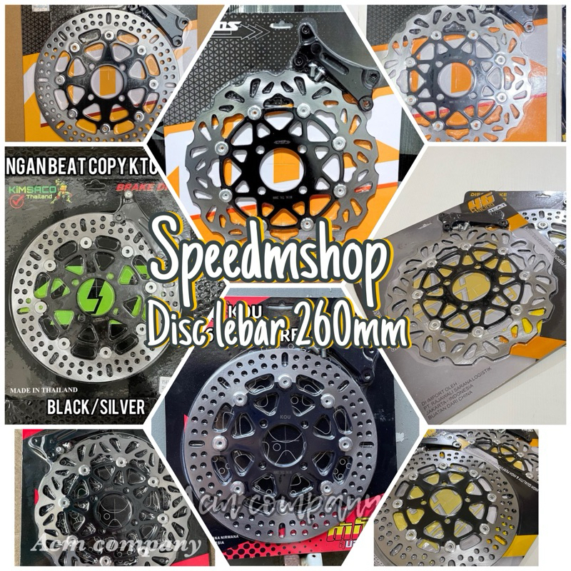Piringan Cakram Disc Cakram Depan Honda Matic Vario Beat Scoopy Spacy Ukuran 260mm / PIRINGAN VARIAS