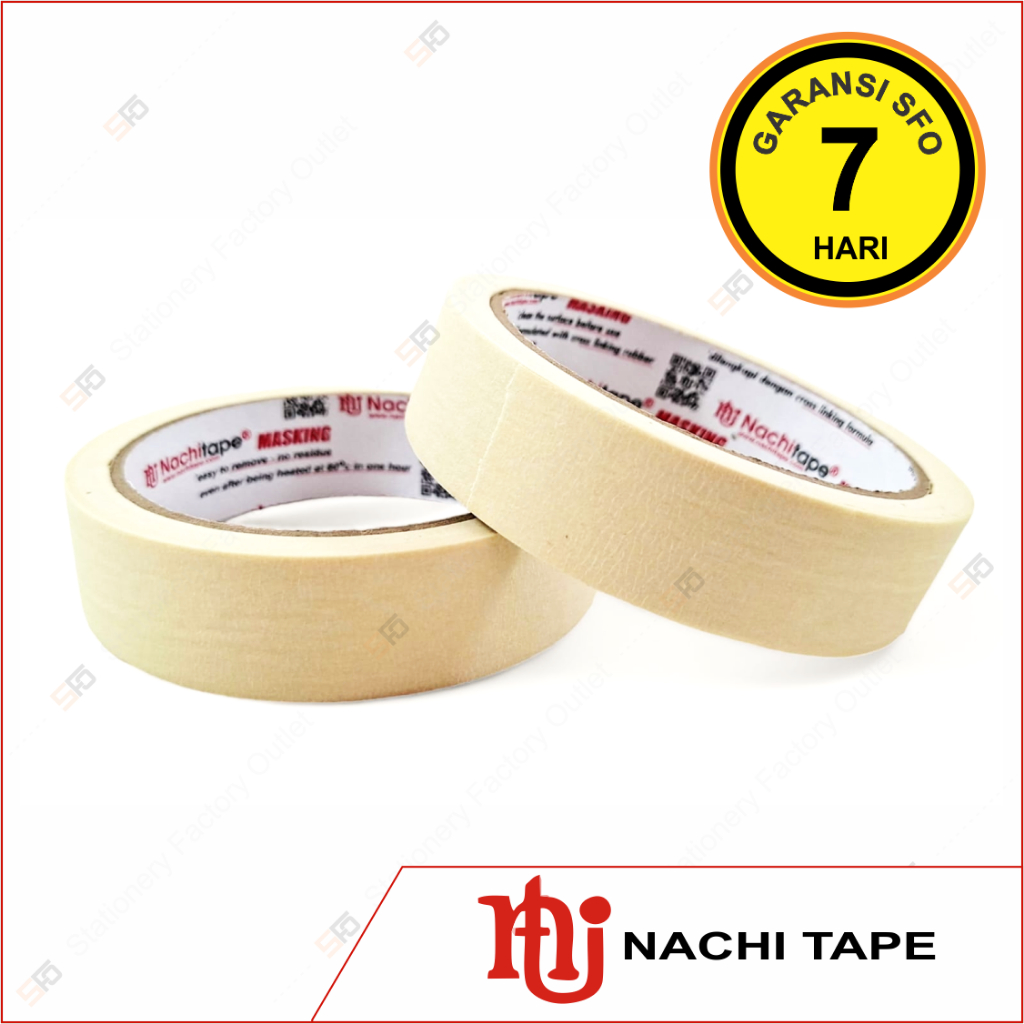 

Masking Tape Nachi 24 mm - 1 inch - SFO Semarang Official