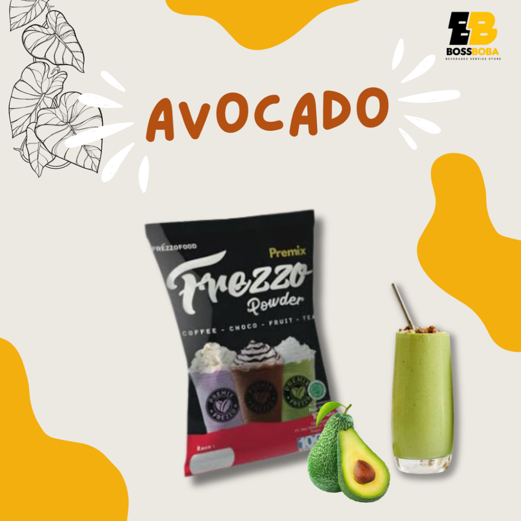 

Bubuk Minuman Rasa Avocado Premix Frezzo Powder Drink 1kg/Minuman Kekinian Murah/Bossboba