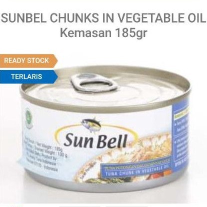 

Grosiran Murah Paketan Sunbell Tuna Vegetable Oil 185gr isi 5 kaleng grosir
