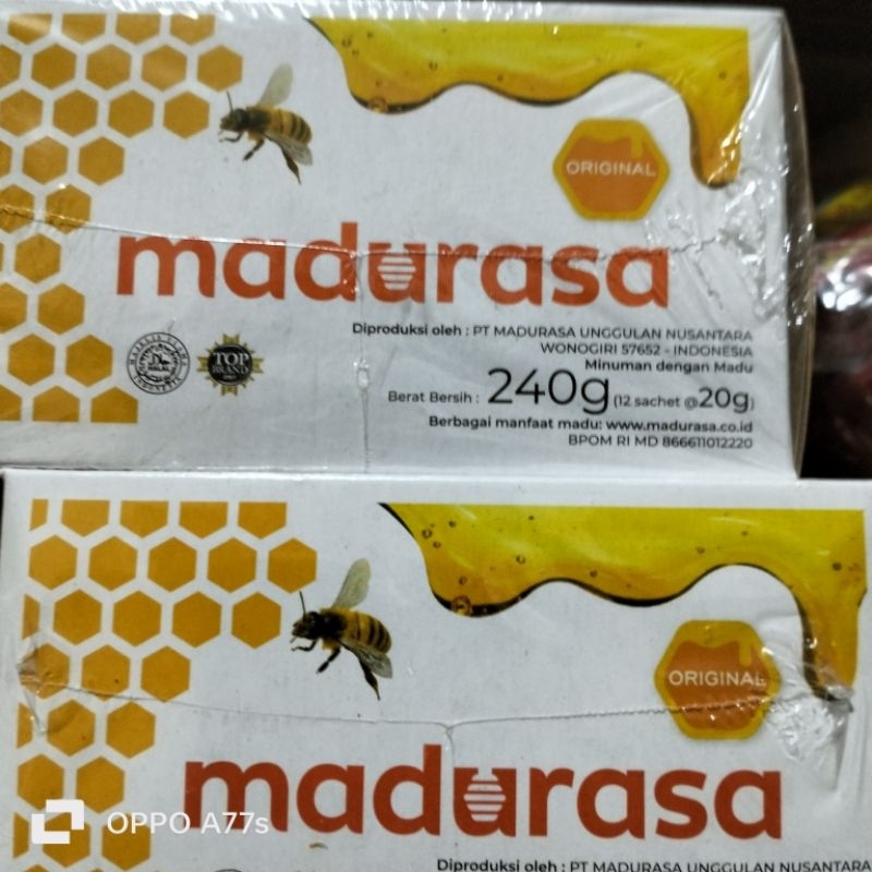 

madu rasa air mancur isi 12sachet