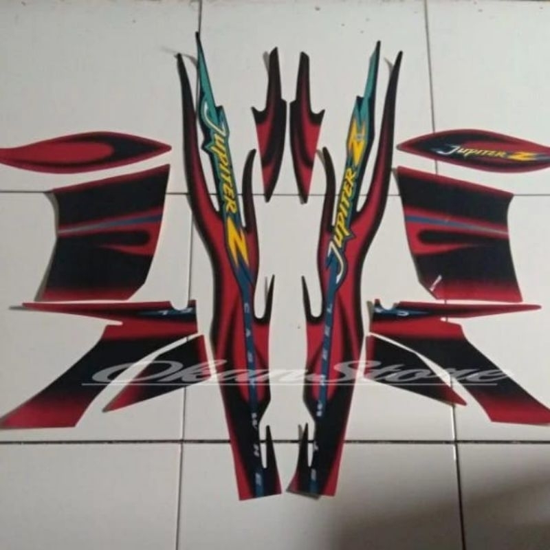 striping sticker jupiter z lama