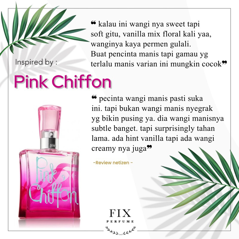 Harga perfume pink chiffon Terbaru Jul 2026 | BigGo Indonesia