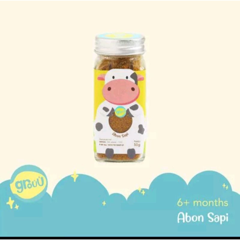 

Grouu - Abon sapi MPASI 50gr