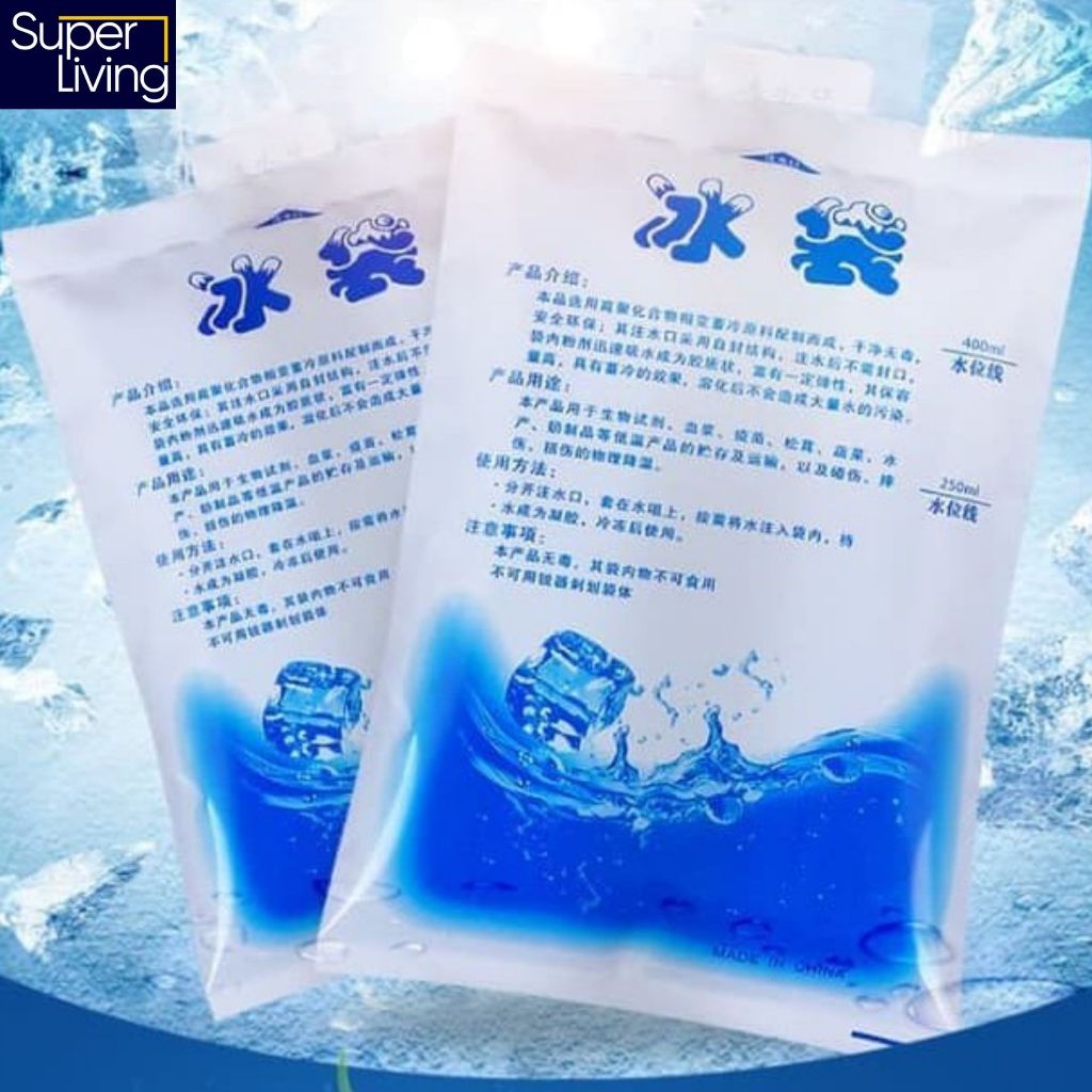 Ice Cool Gel 400ML Gel Es Pendingin Botol DIY - 1 Pcs