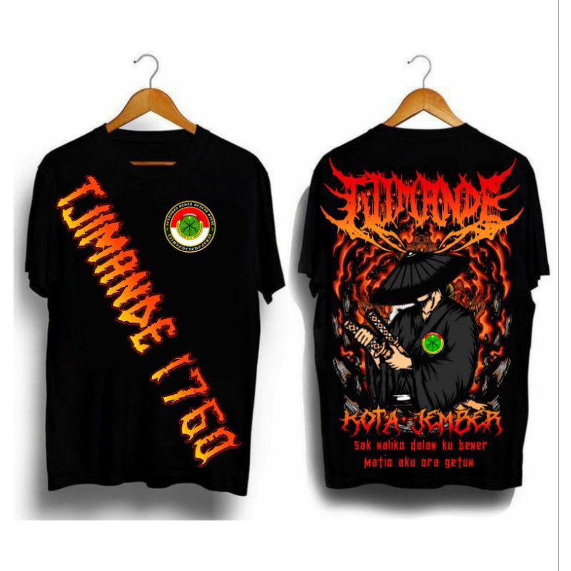 Kaos tjimande full punggung kaos tjimande full print