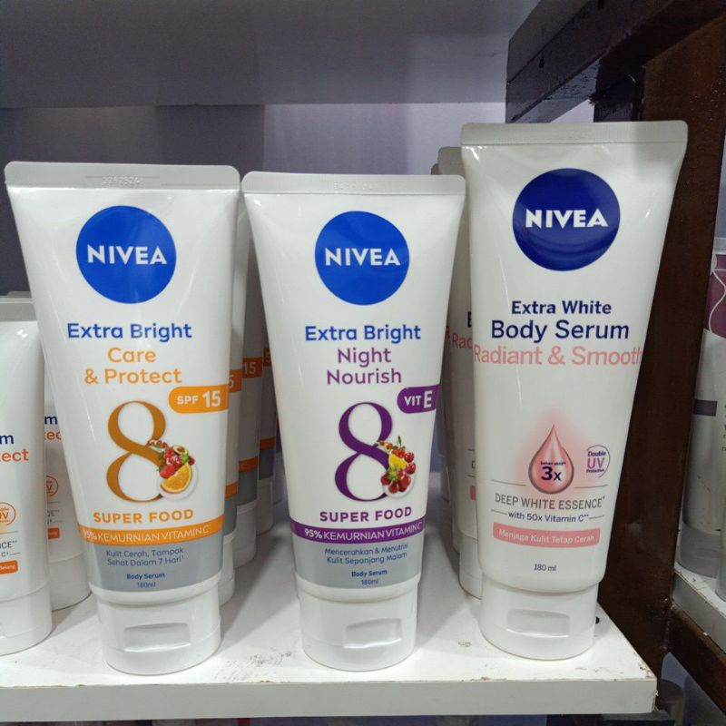 Nivea Body Serum Siang dan Malam / Lotion / Handbody