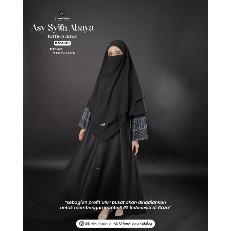 ASY-SYIFA ABAYA KEFFIYEH SERIES