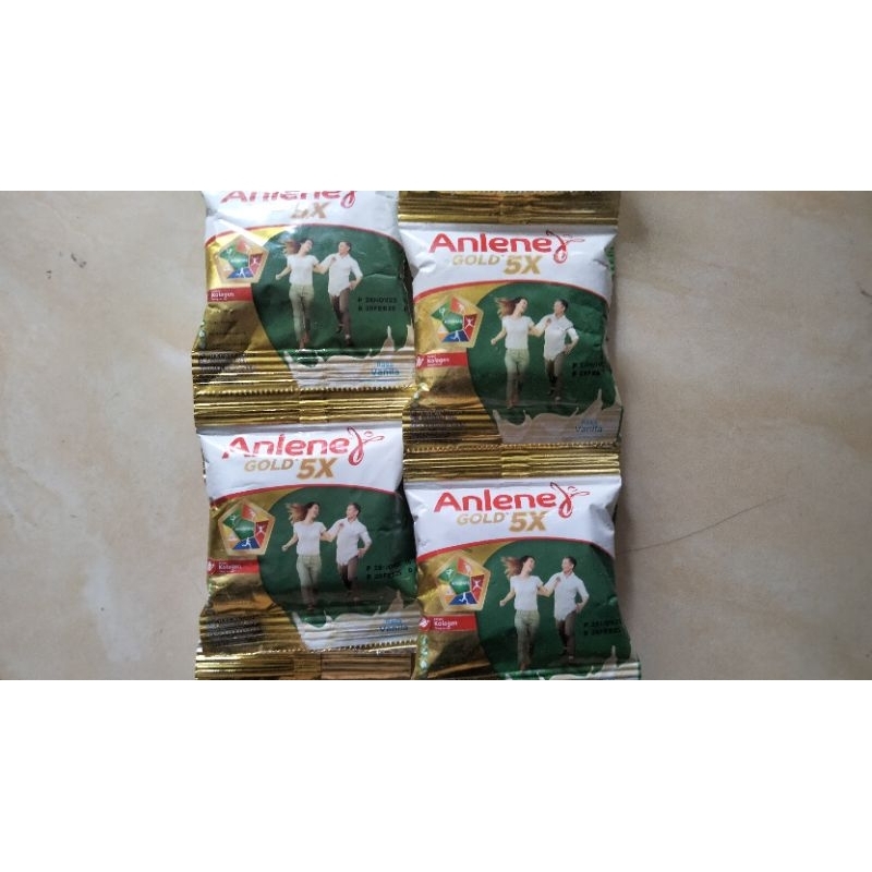 

SUSU ANLENE SACHET GOLD VANILLA SACHET 25 GRAM X 10 PCS (UNTUK USIA 50+) || ANLENE GOLD SACHET VANILLA