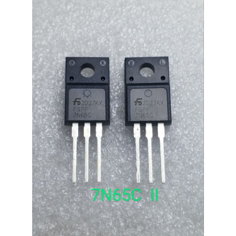 MOSFET FQPF 7N65 C II ASLI ORIGINAL IC TRANSISTOR FQPF7N65C II KUALITAS BAIK
