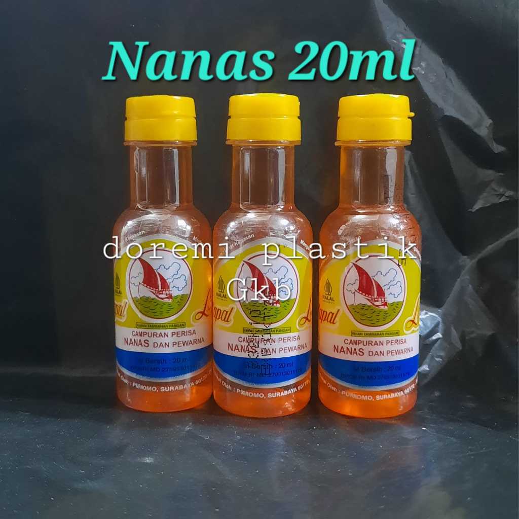 

Kapal Layar vanili frambozen nanas 20ML / Esen kapal es kecil