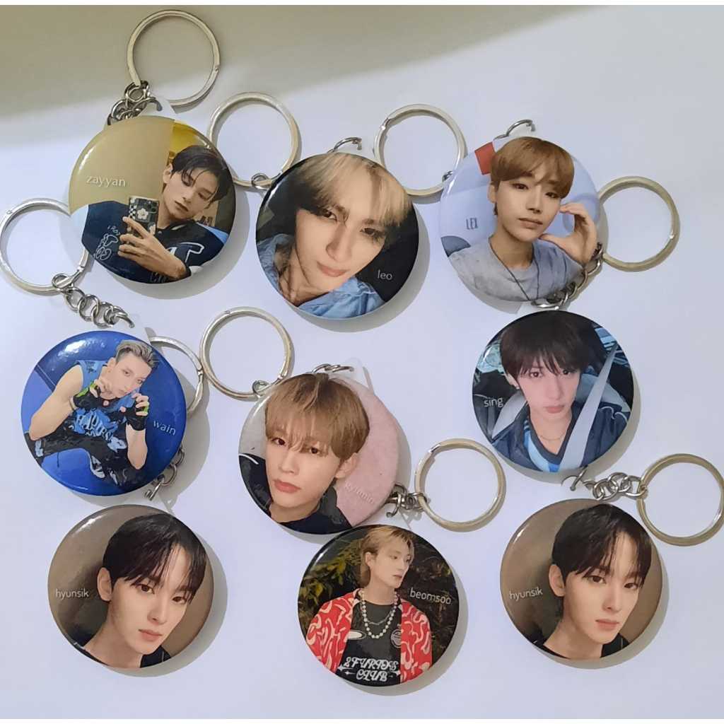 Freebies Gantungan kunci Kpop XODIAC/Freebies Ganci Xodiac/bisa custom desain sendiri (souvenir kpop