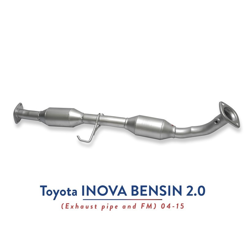 Front muffler Toyota Innova bensin. Standard Exhaust