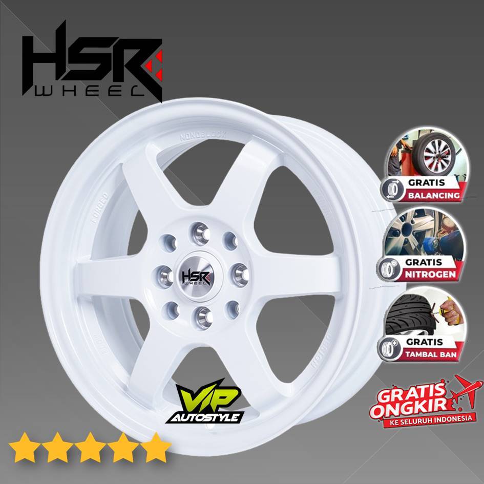 te37 Velg Mobil Ring15 Wuling Air Ev Binguo Brio Agya Ayla Datsun Dll - Hsr Wheel Tipe Tokyo R15