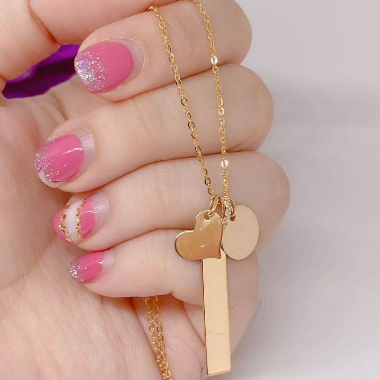 Kalung Lettera Emas 375 Kadar 8K