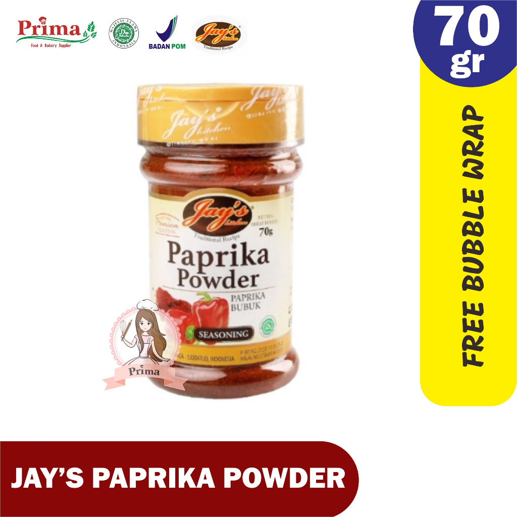 

Jay's - Paprica powder 70gr