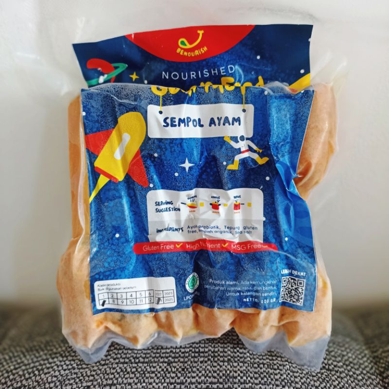 

BENOURISH - SEMPOL AYAM/FROZEN MPASI BAYI ORGANIK/KIDS MEAL/BABY FOOD/MAKANAN BAYI/FROZEN FOOD SEHAT