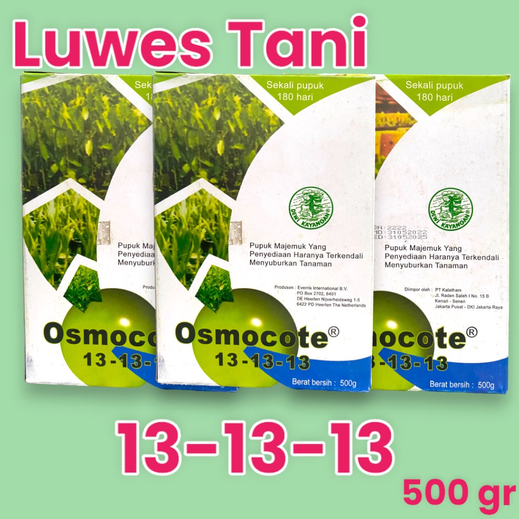 TERBARU OSMOCOTE 131313  TE 5gr Seimbang asli kemasan pabrik gas