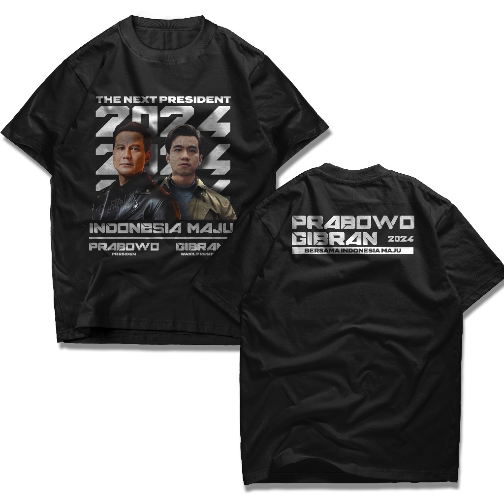 kaos prabowo gemoy kaos prabowo gibran kaos prabowo presiden 2024