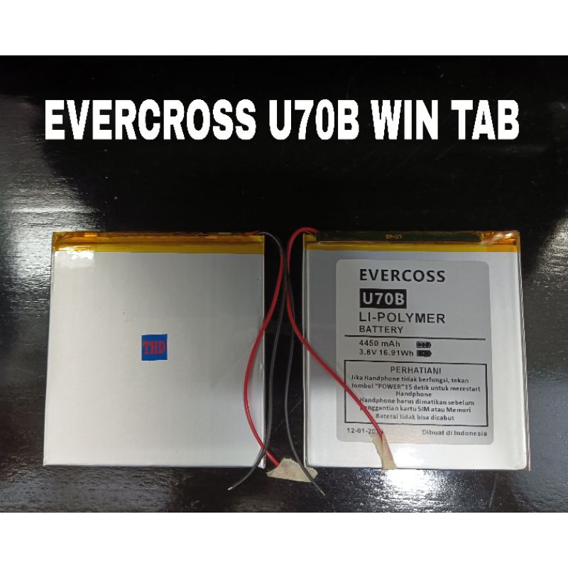 BATTERAI/BAATRE/BATRAI/BATTERY EVERCROSS U70B WIN TAB