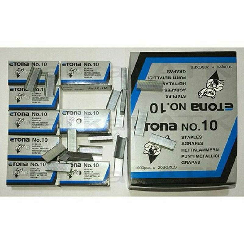 

Isi staples Etona No.10