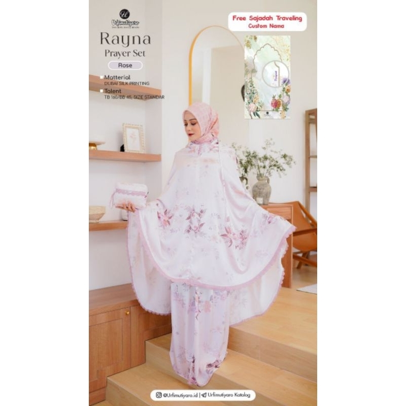 mukena rayna/ khusus pesanan cust