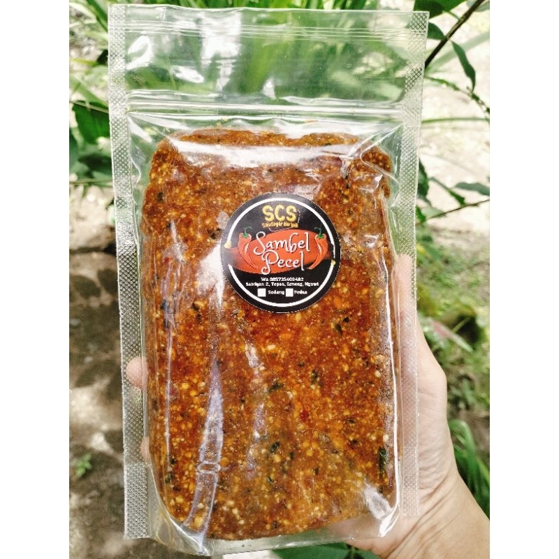 

SAMBEL PECEL/SAMBEL KACANG/BUMBU PECEL SANGRAI 500GR