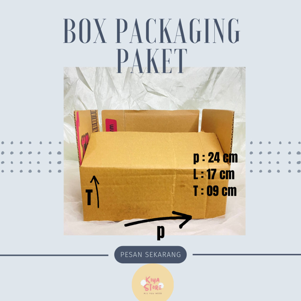 

KARDUS/BOX/PACKAGING 24x17x9 CM (KARDUS BEKAS) PACKAGING UNTUK PRODUK ONLINE SHOP