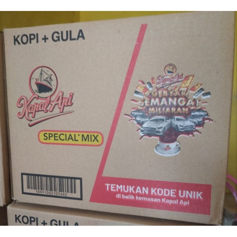 

HARGA GROSIR kopi kapal api special mix 1dus isi 12 renceng