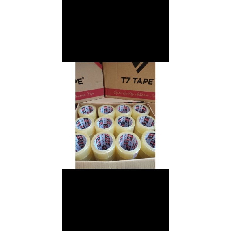 

Lakban Bening T7 Tape OPP 48 x 100yard