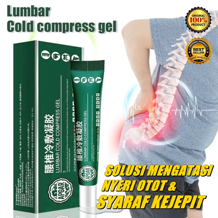 APDMP Lumbar Spondylum Care Nyeri Relieve Cold Compress Gel