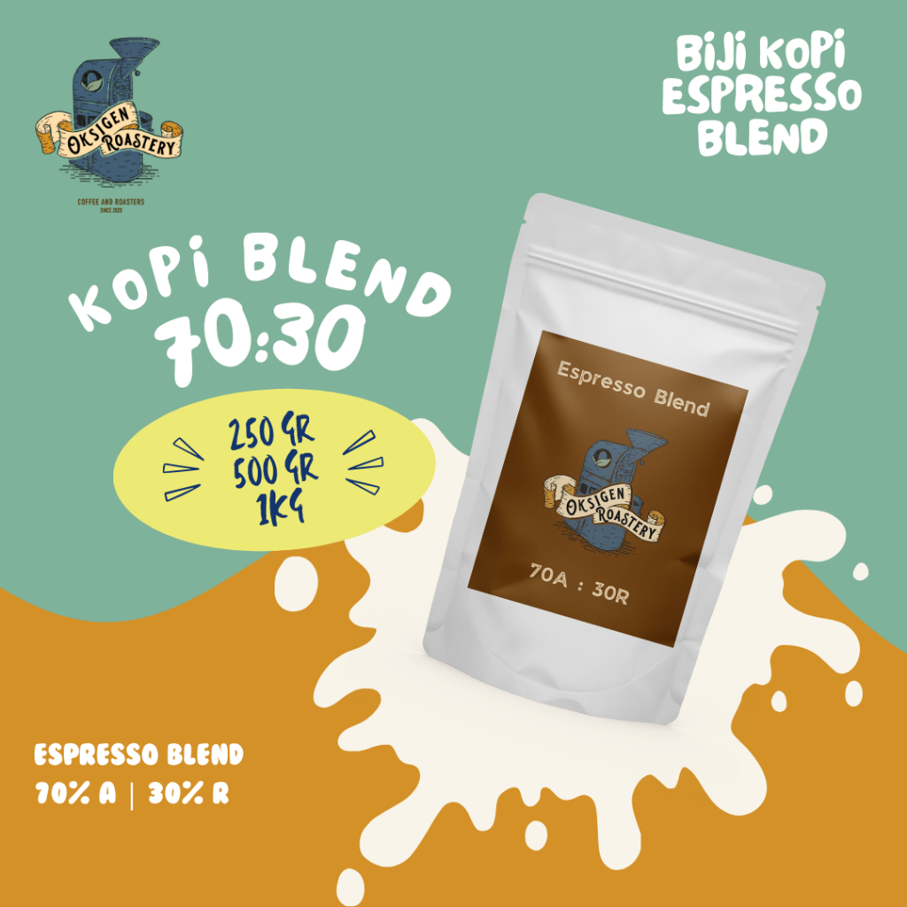 

Bijikopi Espresso House Blend 70% Arabika : 30% Robusta :) OksigenCoffeeRoastery
