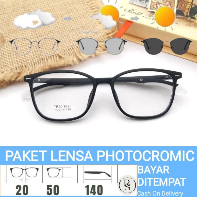 KACAMATA LENSA BLUECROMIC FRAME KODE 8025