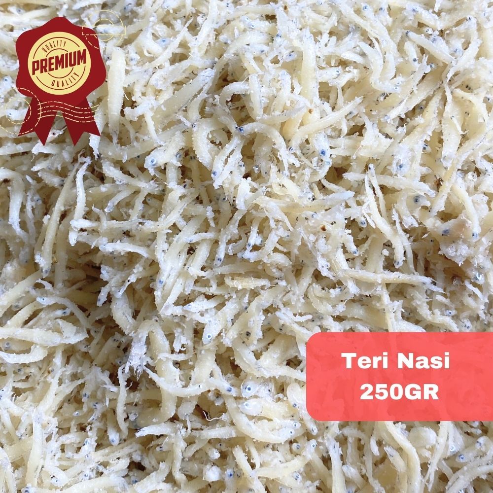 

Teri Nasi Asin Premium 250gr - Sayur Nusantara
