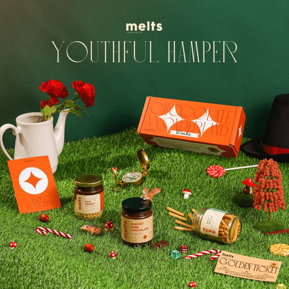 

Import Terbaik Melts Youthful Hamper Hadiah Gift Set Kado Natal New Year Christmas Corporate murah