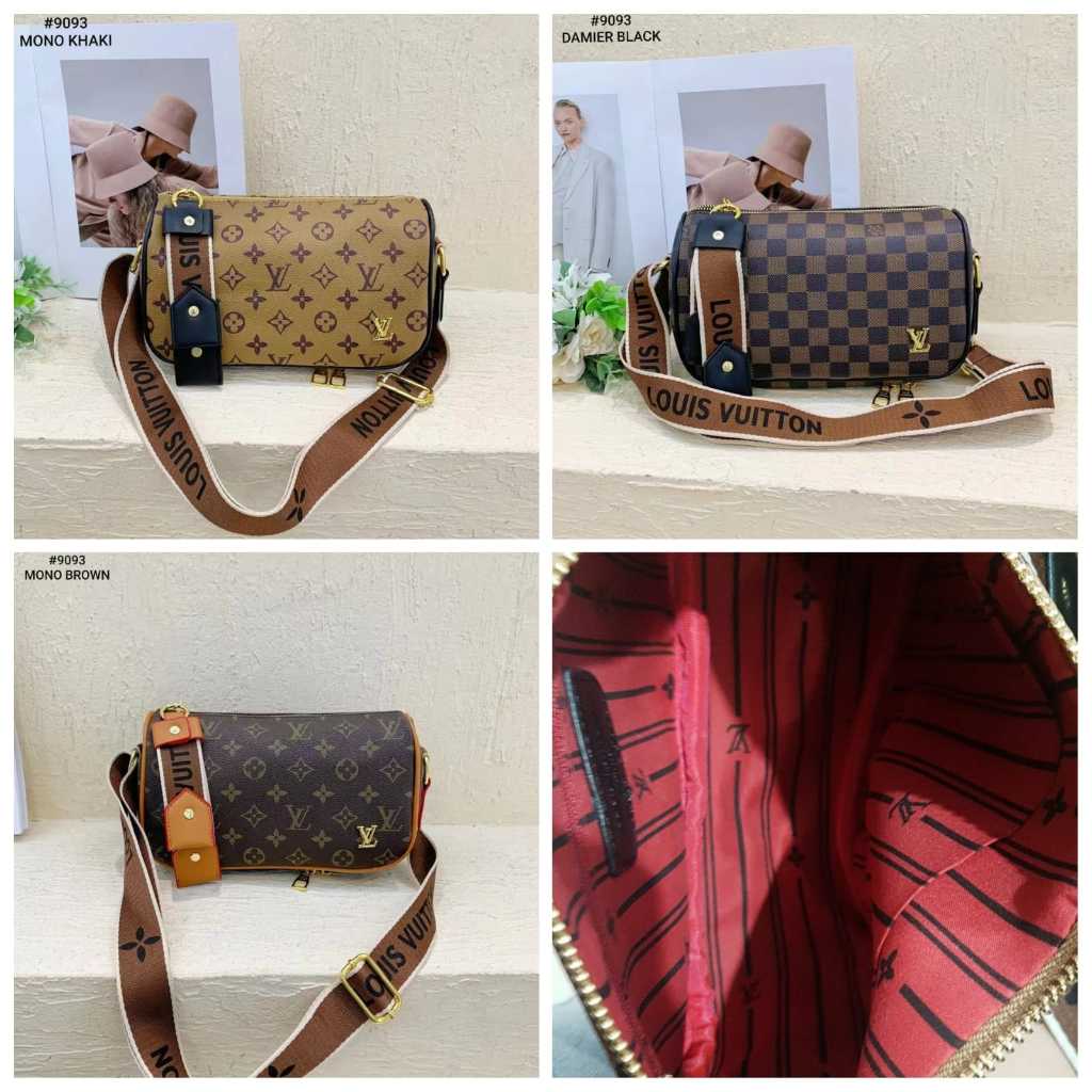 Tas LV 9093 RTY 89 batam impor original fashion branded reseller sale