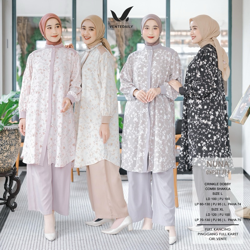 NUNA SET VENTE SETELAN LD 110 120 ONESET KATUN SHAKILA MIX CRINGKLE BUSUI