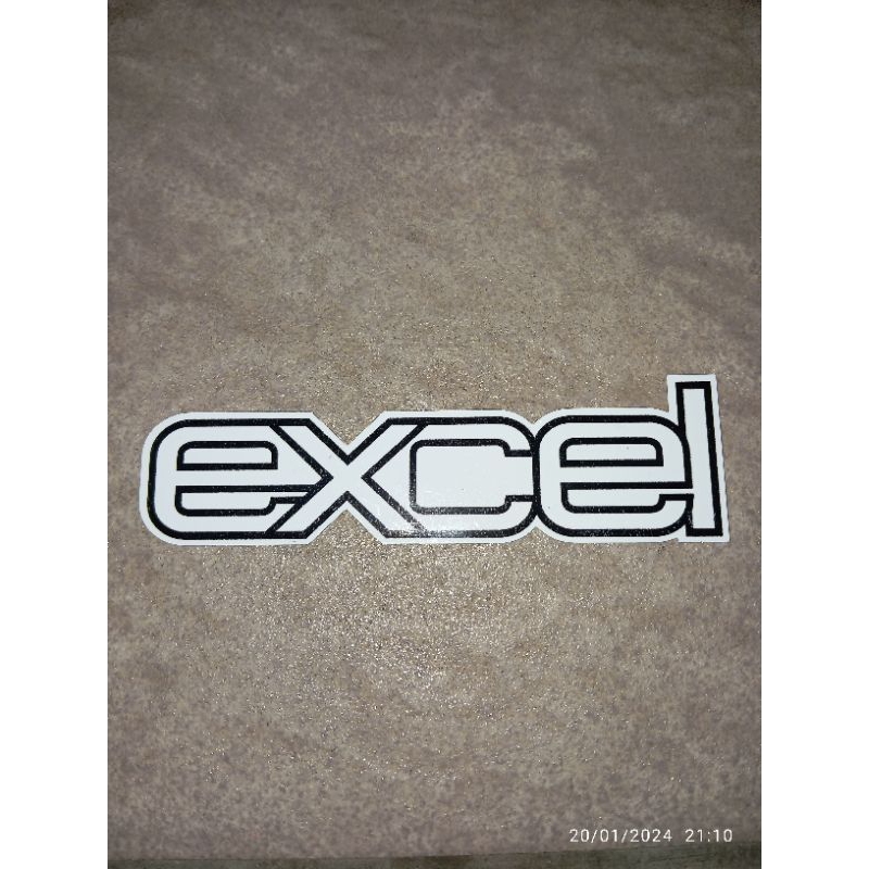 stiker tepong vespa excel